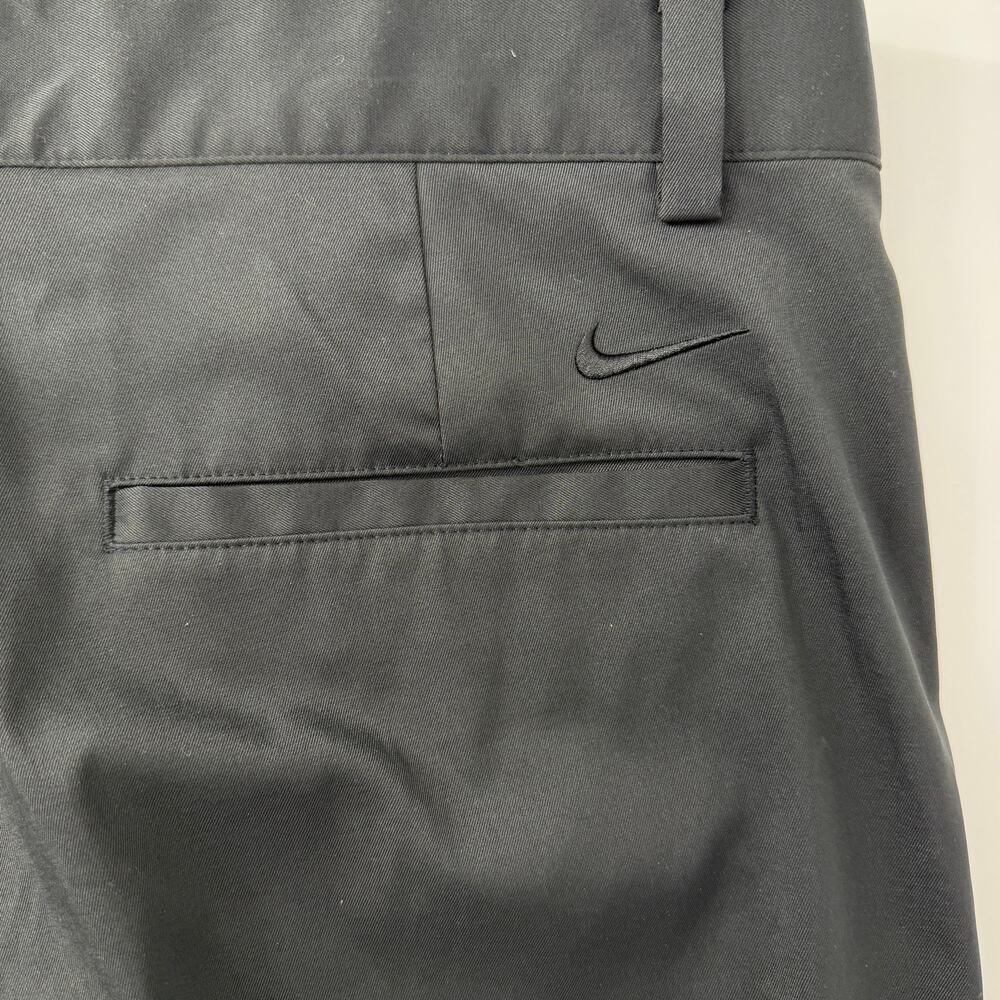 Nike Golf Dri-FIT Black Flat Front Performance Tech Pants 33x32 - measures 33x29 - Picture 13 of 16